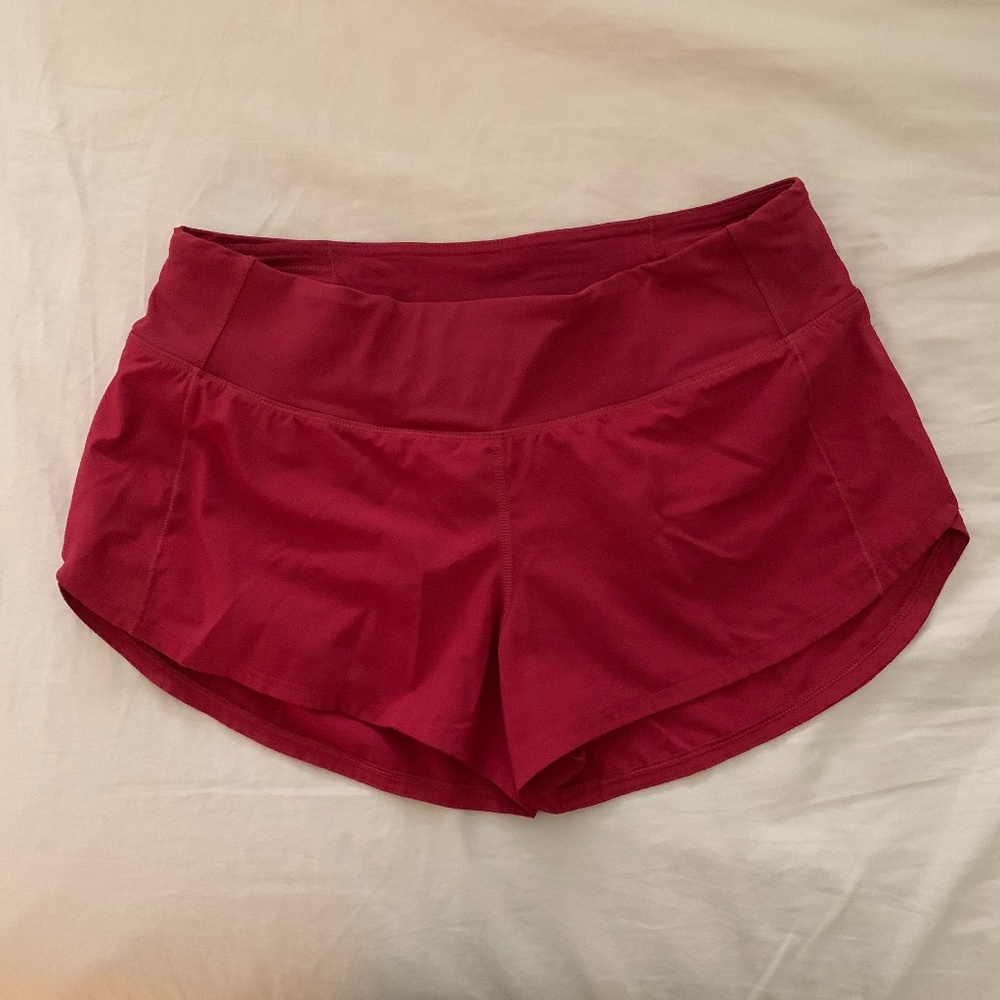 lululemon speed up shorts, 2.5"